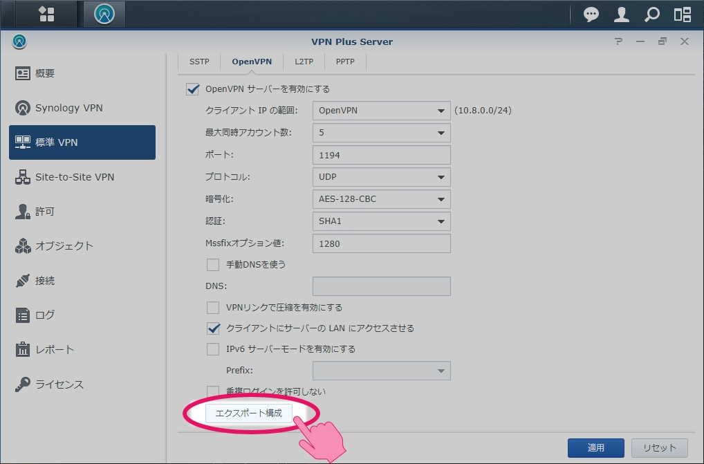 synology-rt2600ac-openvpn-04-export-profile